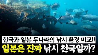 한국의 낚시 환경과 일본의 낚시 환경은 무엇이 다른가?? [박과장TV]