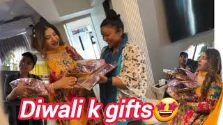 Diwali gifts diye sbkoSambhavna seth entertainment sambhavna seth new vlog