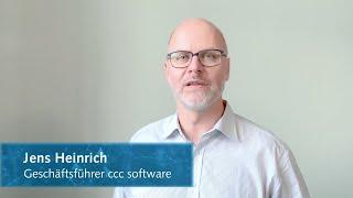 Cluster IT "Das sind wir": Unser Mitglied ccc software