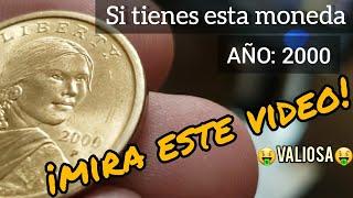 Si tienes esta moneda no la gastes 2000 Sacagawea muy VALIOSA - Dólar Cheerios - PRECIO