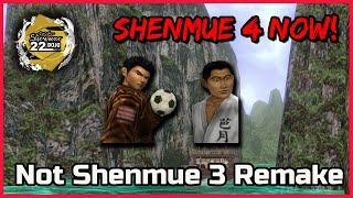 SHENMUE 4 MUST BE THE FOCUS - NOT SHENMUE 3 REMAKE - Shenmue Dojo 18th March 2023