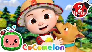 Get Outside! Family Nature WALK! | CoComelon Nursery Rhymes & Songs | Kids Learning