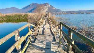 Trekking Italia - Relaxing Video - Torbiere del Sebino - Riserva Naturale Lago d’Iseo