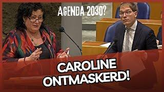 Van Houwelingen (FVD) ONTMASKERT Caroline van der Plas, die meedoet met klimaat-beleid!