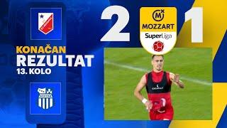 Mozzart Bet Super liga 2024/25 - 13.Kolo: VOJVODINA – OFK BEOGRAD 2:1 (1:1)