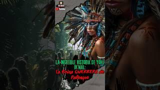 La INCREÍBLE Historia de YOHL IK’NAL : La REINA Guerrera de Palenque #historia  #shorts  #cultura