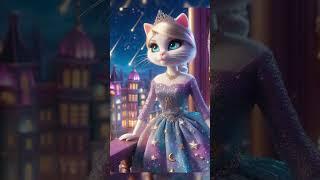 Princess Cat Makes a Wish  (Heartwarming) #barbie #cat #catlover #princess #cute