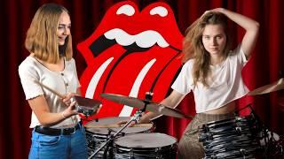 Start Me Up (Rolling Stones) • Drum Cover feat. My Little Sister