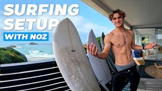 MY COMPLETE SURFING SETUP: QUIVER, GEAR & ROUTINES!