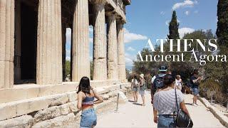 Ancient Agora of Athens | Walking Tour [4K HDR]