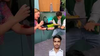 Fake Knife in The Hand #prank #skitsful #shorts #youtubeshorts #shortvideo