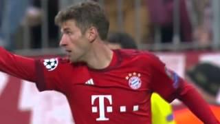 Thomas Müller 5-1 Bayern Munich - Arsenal 04.11.15 UEFA Champions League