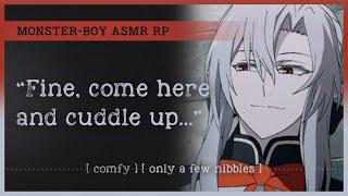 Your nocturnal vampire love lets you stay up with him (ASMR RP M4A) ‍️[comfy] [only a few nibbles]