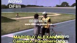 DiFilm - Nota a Marcelo Alexandre Juegos Olimpicos - Ciclismo 1984