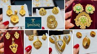 #2025 Tanishq Latest Pendant set designs with Price | Tanishq 22kt gold Pendant collection | Tanishq