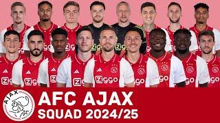 AFC AJAX Full Squad For Season 2024/25 | Ajax Amsterdam | FootWorld