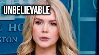 Press Secretary SINKS Over Trump Defying Judges As Bondi Spirals Out Of Control