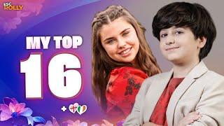 Junior Eurovision 2024 | My Top 16 - NEW: 