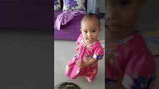 Ameera Azzahra Aiyra dancing summer and sun