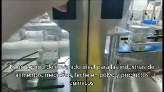 Máquina automática de sellado de latas al vacío con función de lavado de gas nitrógeno para nueces