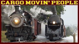 Cargo Movin' People - Norfolk & Western Steam in Strasburg [Music Video]