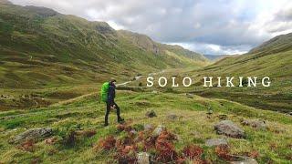 Solo Day Hike on the Cumbrian Way, Lake District Vlog