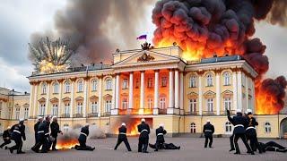 Happened 20 seconds ago! PUTIN'S Presidential Palace Destroyed by Ukrainian Hypersonic Missile