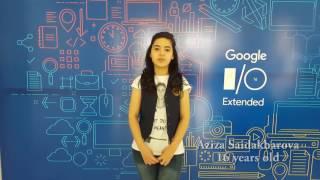 MissTechno Pitch Video Technovation Challenge Uzbekistan 2017