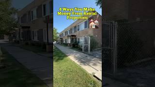 4 Ways To Make Money From Rentals Properties In Chicago. #chicagorealestatebroker #chicagorealestate