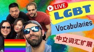 lgbt words in mandarin, 中文词汇教学，lgbt chinese words, queer chinese, pride 2022