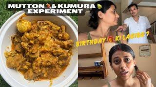 Mutton Kumura Experiment Curry | Sumi’s Birthday Week | Sumi&Suvi️