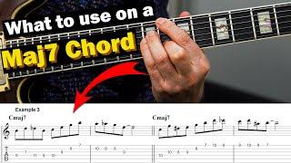 The Most Important Solo Tools For A Maj7 Chord