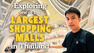 Exploring one of the LARGEST SHOPPING MALLS in Thailand! 