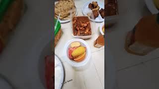 David tetteh joined He's room mate Abdul Manaf for the special ifter. #ramadan
