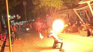 Thailand, Krabi, Ao Nang Fire Show / Таиланд Краби Фаер Шоу