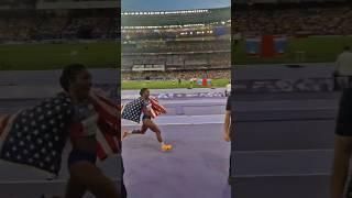 | Gold | Tara Davis Woodhall | #longjump #olympics2024 #taradaviswoodhall #paris #france #athlete