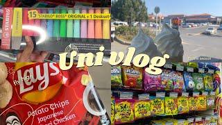 Uni vlog, exam season ,day in the life of a Unisa student