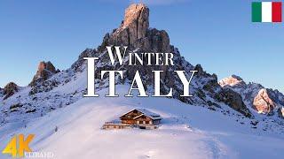 Winter Italy 4K Ultra HD • Stunning Footage Italy, Scenic Relaxation Film with Calming Music.