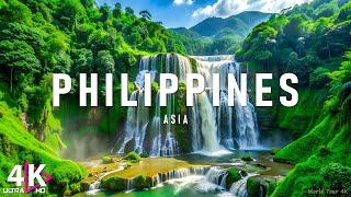 Philippines 4K - Drone Nature Film   Peaceful Piano Music - Amazing Nature