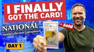 Completing a RARE SET with $15K+ CARDS Day 1 of the National!? 