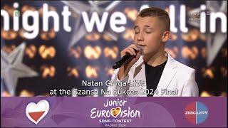 Natan Gryga - Fairytale | Szansa Na Sukces FINAL | JESC 2024 |