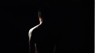 men in dark train body stock video free download