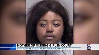 Mother of missing girl in court