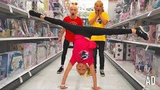 Doing FLIPS at Target with friends! Payton Delu