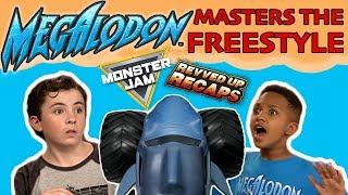 Monster Jam Revved Up Recaps / Episode 5 / Megalodon Masters the Freestyle