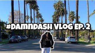 DASH GOES TO HOLLYWOOD ! | #DamnDash Vlog Ep. 2