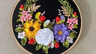 Gorgeous Ribbon Embroidery Design