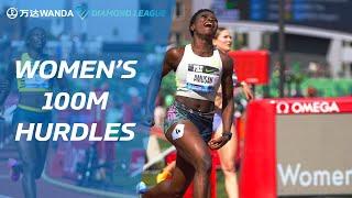 Tobi Amusan wins third successive title in Eugene 100m hurdles - Wanda Diamond League 2023