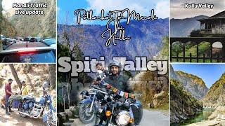 Bike tour pathankot manail kaza part 1 Chandratal to Kaza | Bike Ride | Road Trip | Budget | Hotels