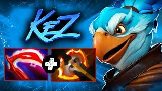 32Kills Kez 900GPM with 11Mins Battle Fury Farm Machine Dota 2